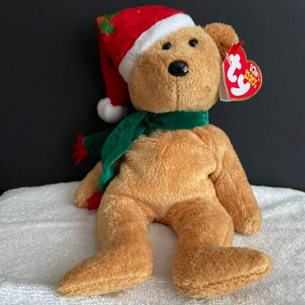 Ty Beanies Babies Holiday Teddy Bear